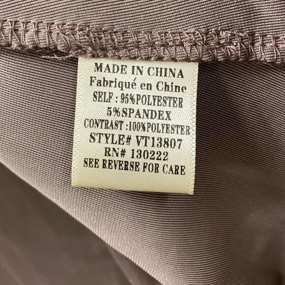 Very J dusty mauve velvet and lace tunic blouse top - Picture 4 of 6